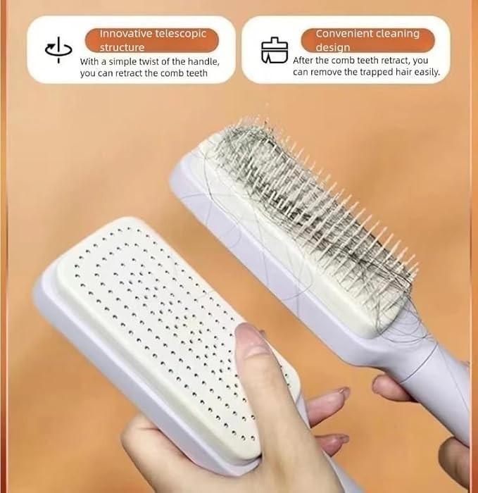 NEXA Self Cleaning Hair Brush